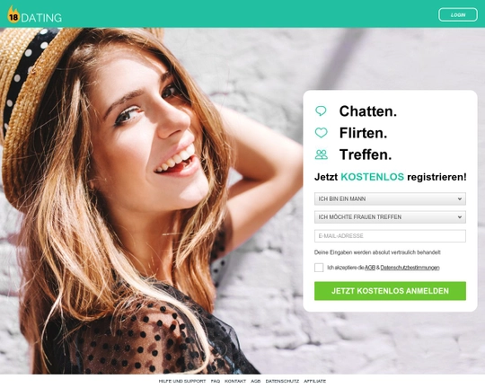 18.dating Logo